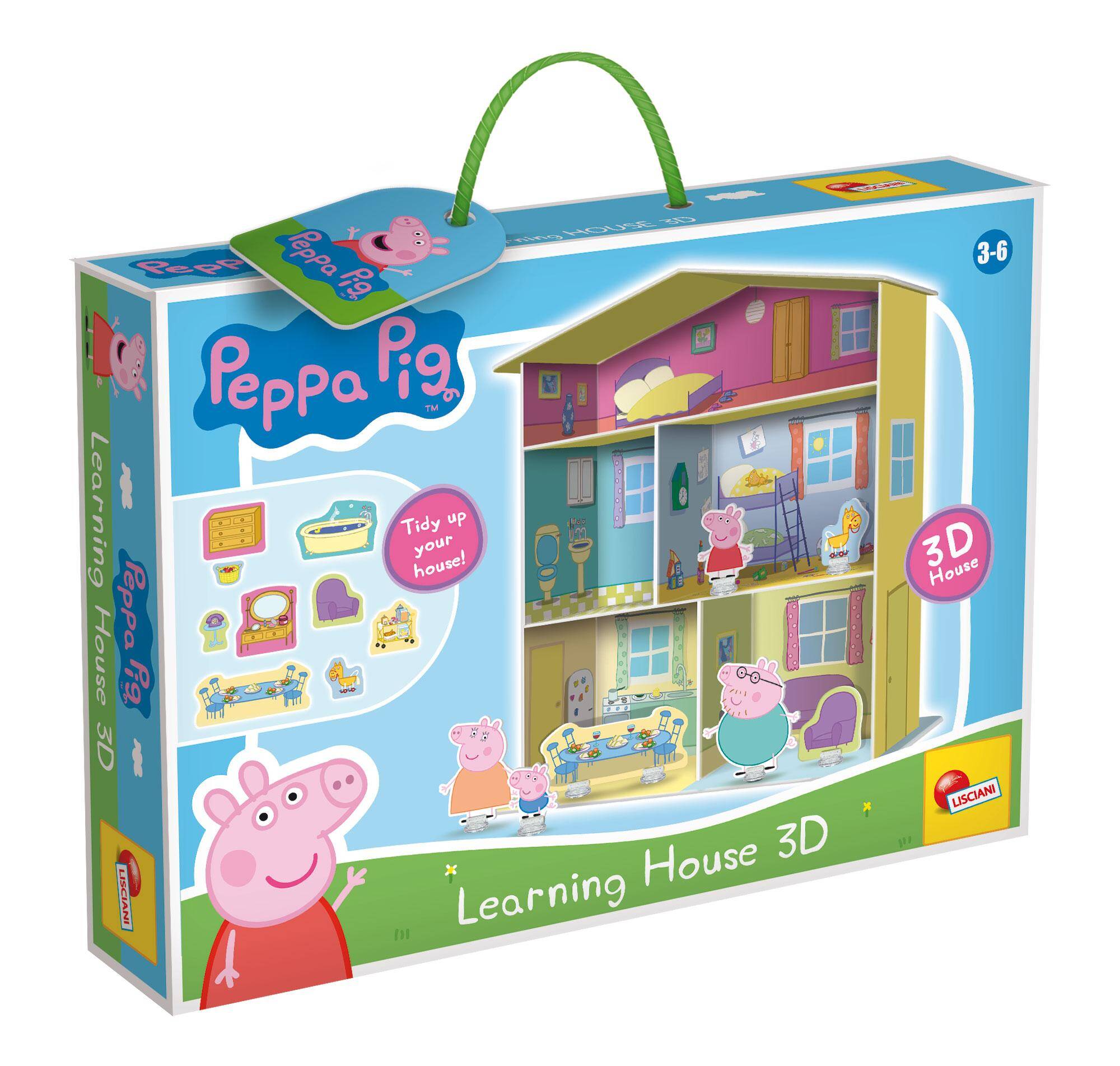Peppa pig learning house 3D Lisiani 304-92055