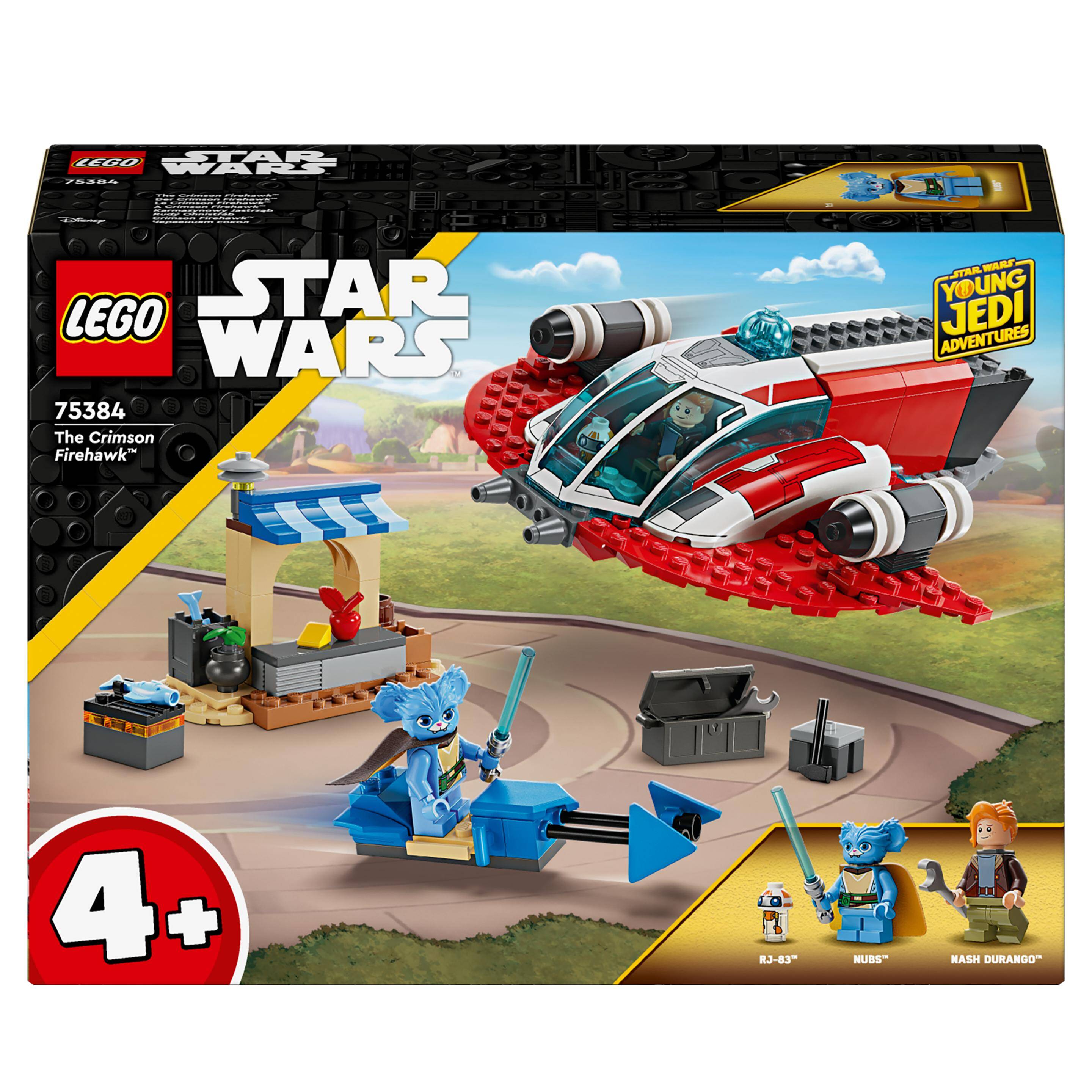 LEGO® 75384 STAR WARS Karmazynowy Jastrząb p3. 136 elementów.