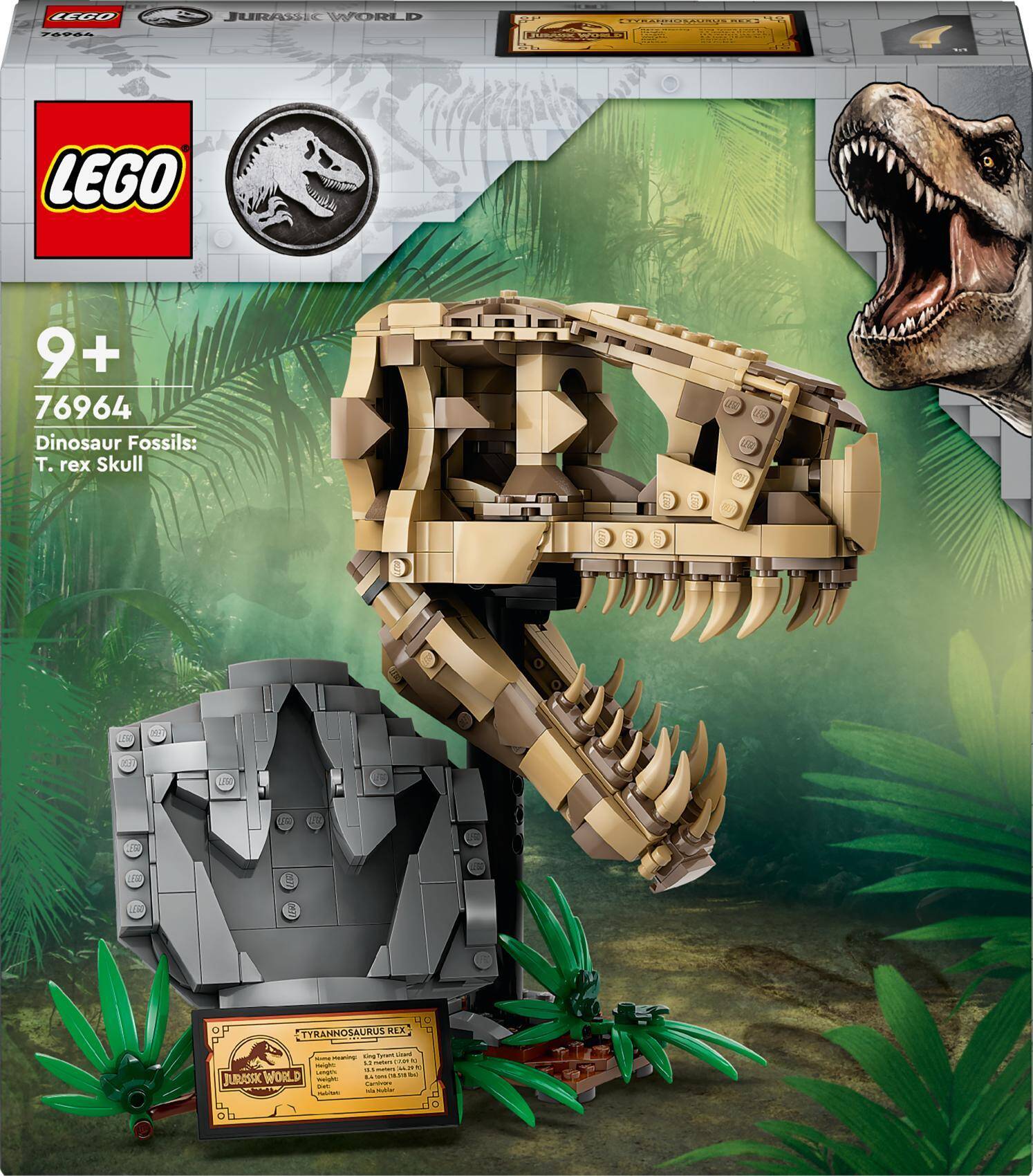 LEGO® 76964 JURASSIC WORLD Szkielety dinozaurów ( 577 elementów)
