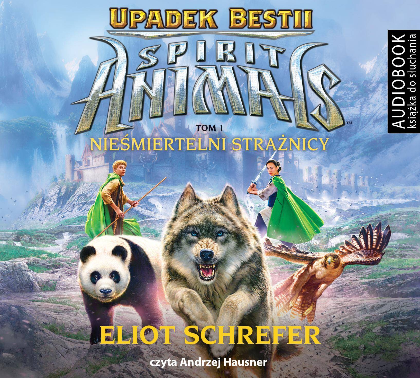 CD MP3 Nieśmiertelni strażnicy Spirit Animals Upadek bestii Tom 1