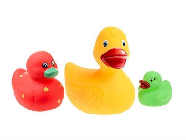 Zabawka do kąpieli 3 kaczki kolorowe 005A TULLO