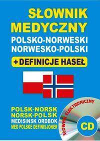 Słownik medyczny pol-norweski, norwesko- pol. + definicje haseł + CD