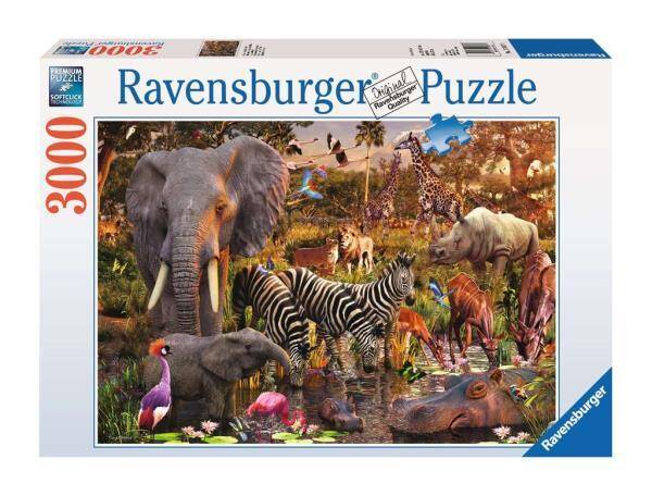 Puzzle 3000el Zwierzęta Afryki 170371 RAVENSBURGER p6