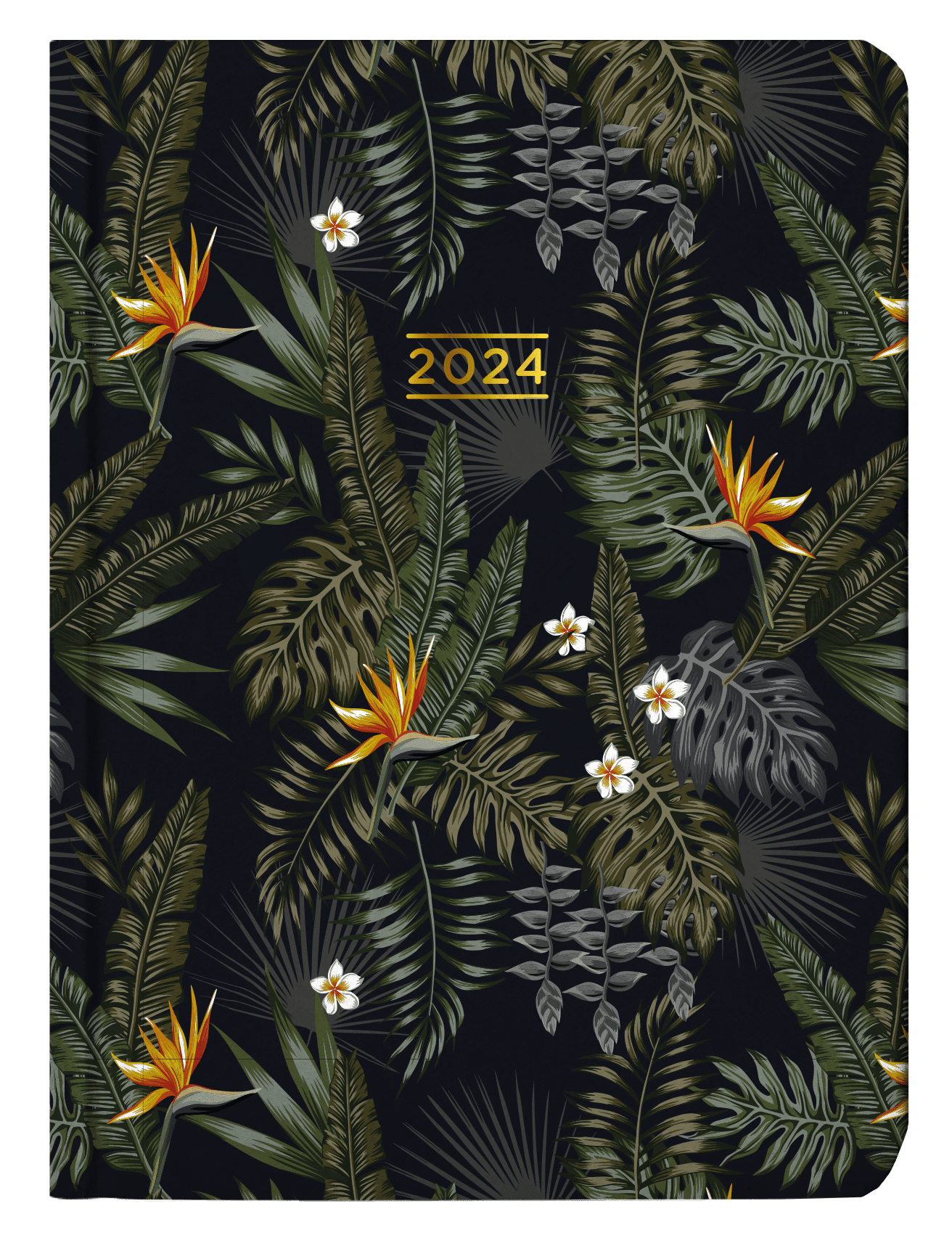Kalendarz 2024 B6 tygodniowy rośliny
