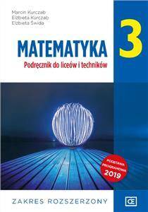 Matematyka 3 Podręcznik. Zakres Rozszerzony Szkoła Ponadpodstawowa