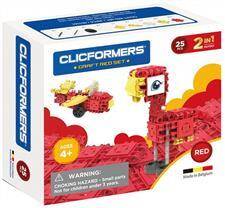 Clicformers Craft Set Red 25 elementów