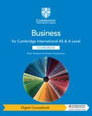 Cambridge International AS & A Level Business Fourth edition Digital Coursebook (2 Years)