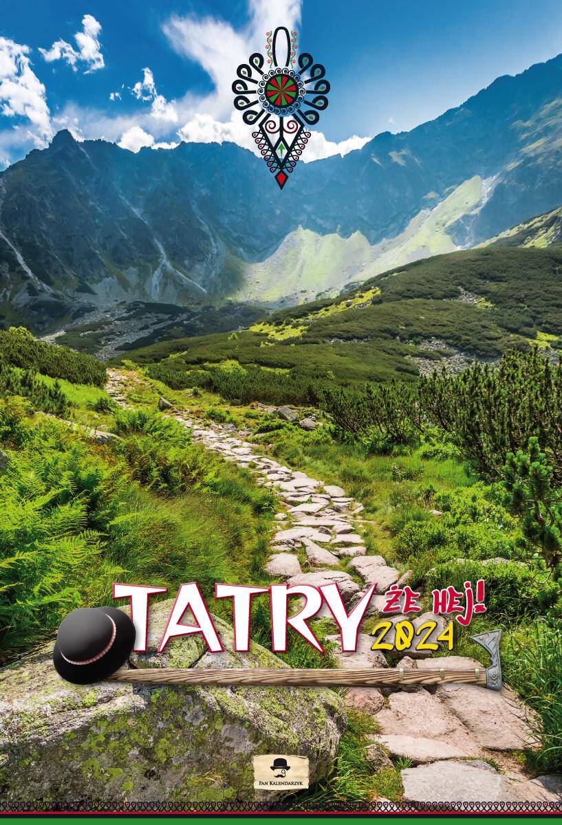 Kalendarz 2024 Tatry, że hej! A3 ścienny V.1