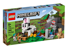 LEGO ®MINECRAFT Królicza farma 21181 (340 el.) 8+