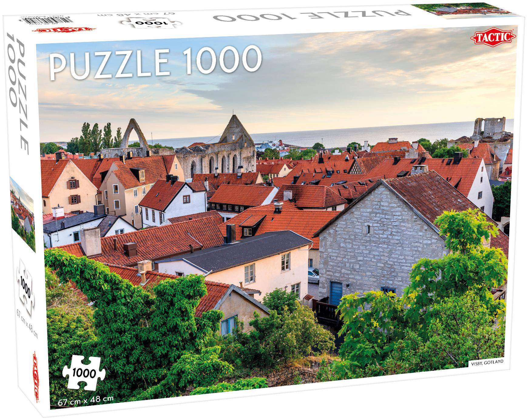 Puzzle 1000 el. Around the World  Northern Stars Visby Gotland