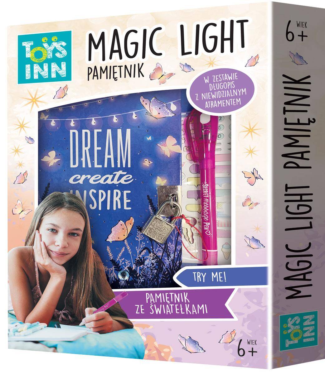 Pamiętnik ze światełkami Magic light dreams STN 7830