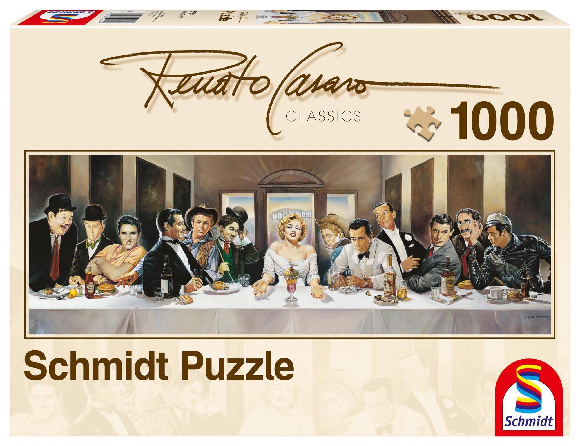 Puzzle 1000 PQ Obiad celebrytów R. Casaro 103023