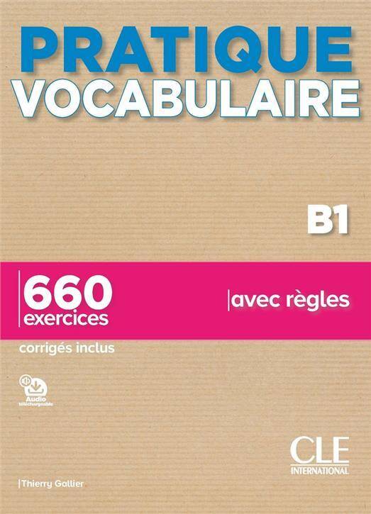 Pratique Vocabulaire B1 książka + rozwiązania + audio online
