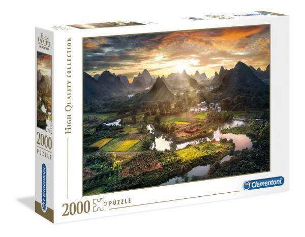Clementoni Puzzle 2000el Widok na Chiny 32564