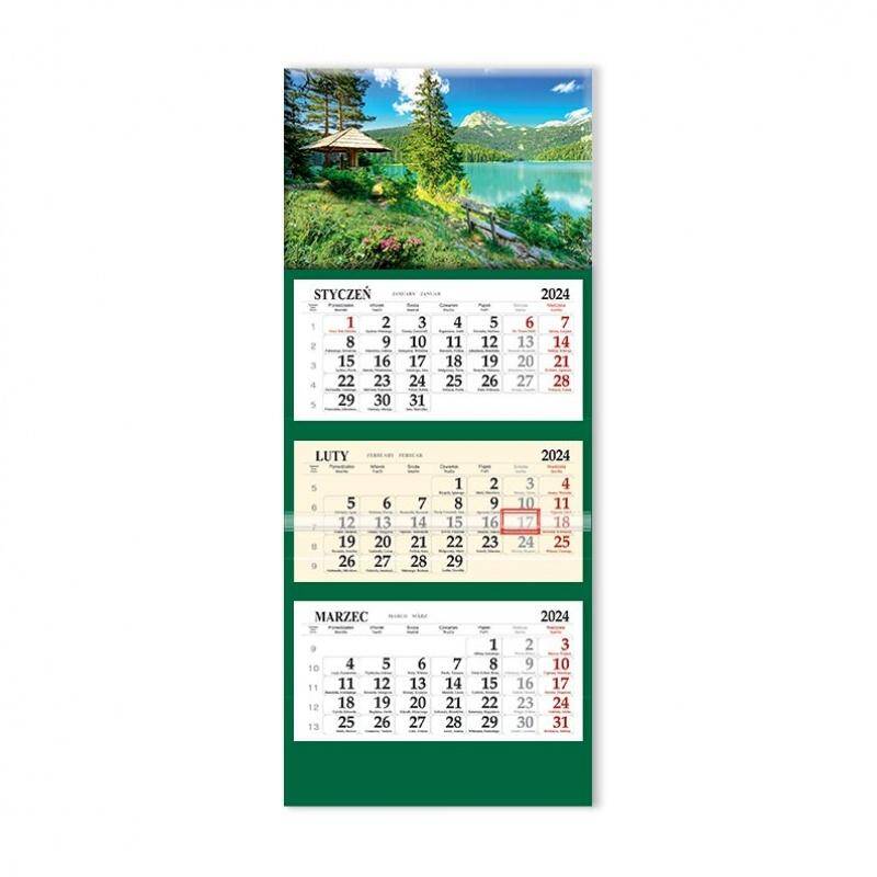 Kalendarz 2023 Trójdzielny SB6-11 Palma