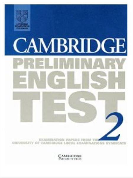 Cambridge Preliminary English Test 2 Student's book