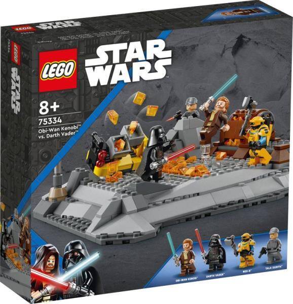 LEGO ®STAR WARS Obi-Wan Kenobi kontra Darth Vader 75334 (408 el.) 8+