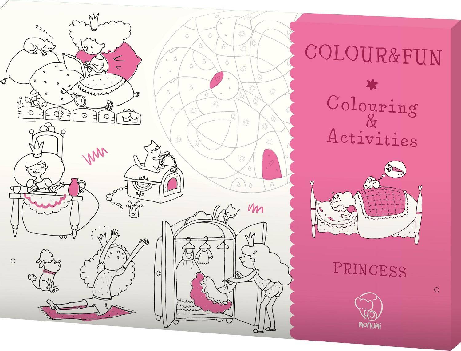 Teczka kreatywna COLOUR&FUN Princesses