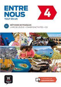 Entre Nous 4 (B2) Podręcznik z Ćwiczeniami + CD