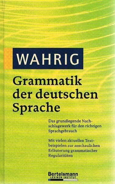 Wahrig Band 4 Grammatik der deutschen Sprache