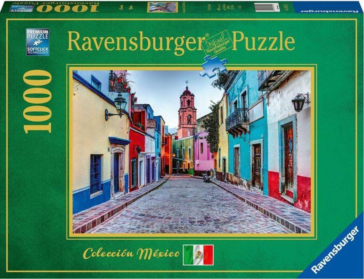 Puzzle 2D 1000 Uliczka w Meksyku 16557