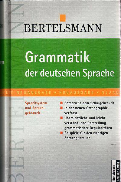 Grammatik der deutschen Sprache.