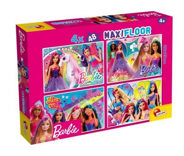 Puzzle podłogowe 4x48el Maxi Floor Barbie LISCIANI 99467