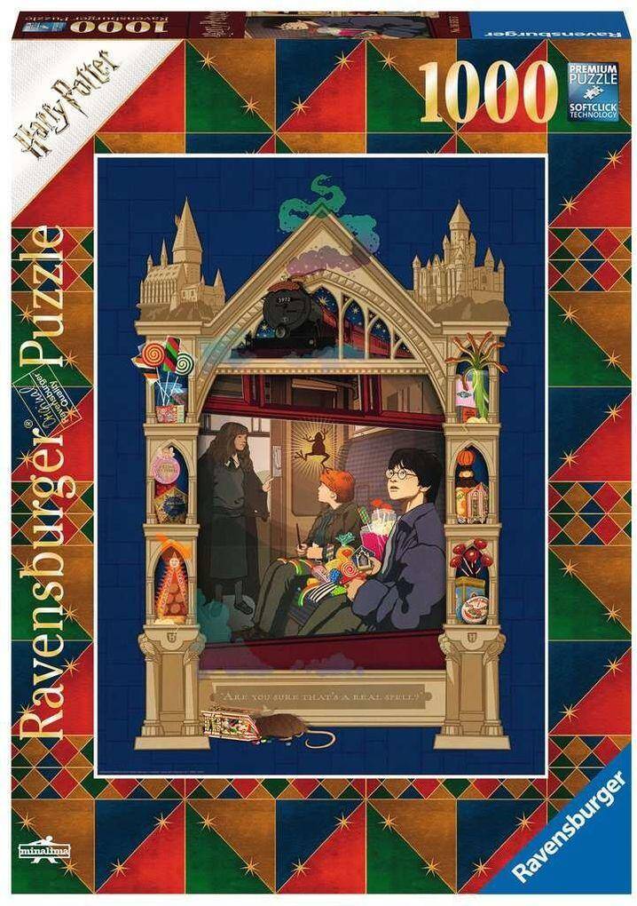 Puzzle 2D 1000 Harry Potter Pociąg do Hogwartu 16515