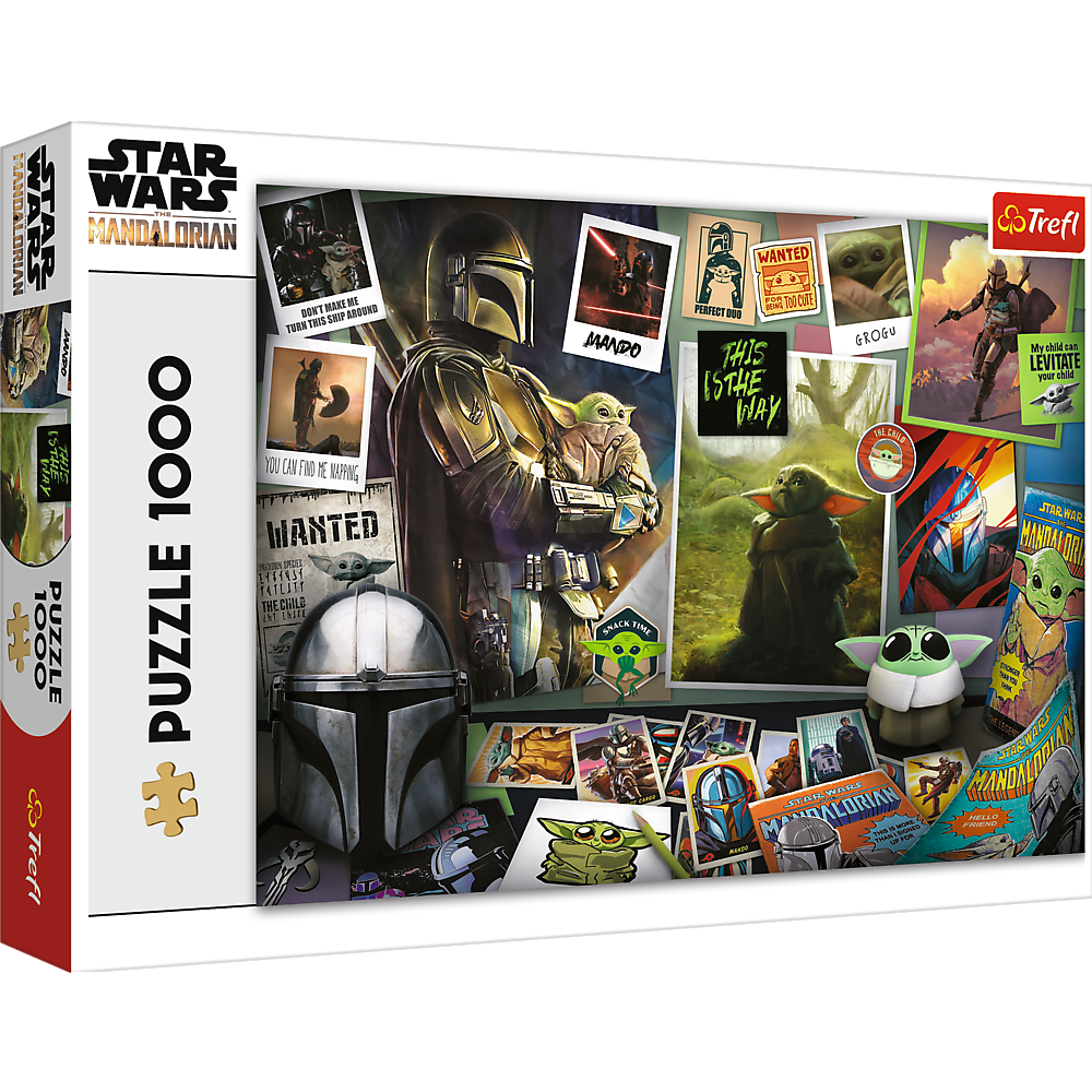 Puzzle 1000 Kolekcja Grogu Lucasfilm Star Wars The Mandalorian 10718
