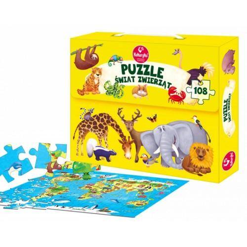 Puzzle 108 Świat zwierząt