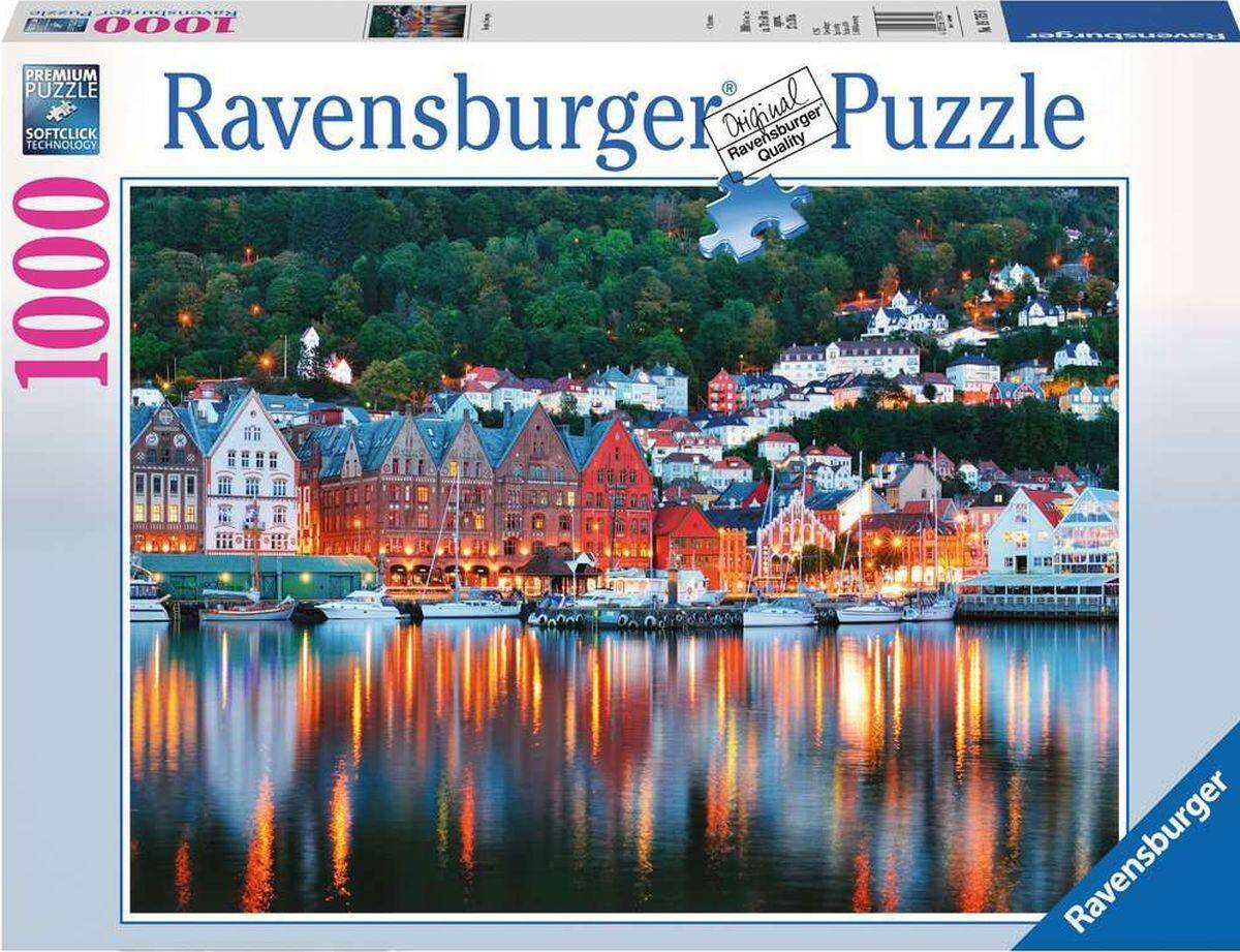 Puzzle 2D 1000 Bergen Norwegia 19715