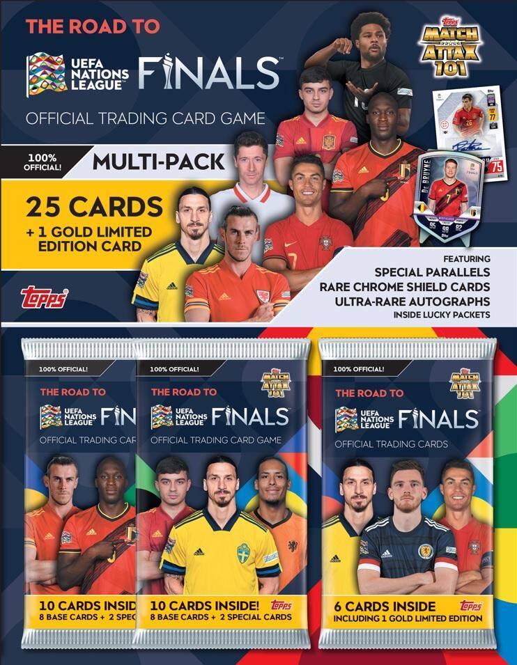 The Road to UEFA Nations League Multipack z kartami