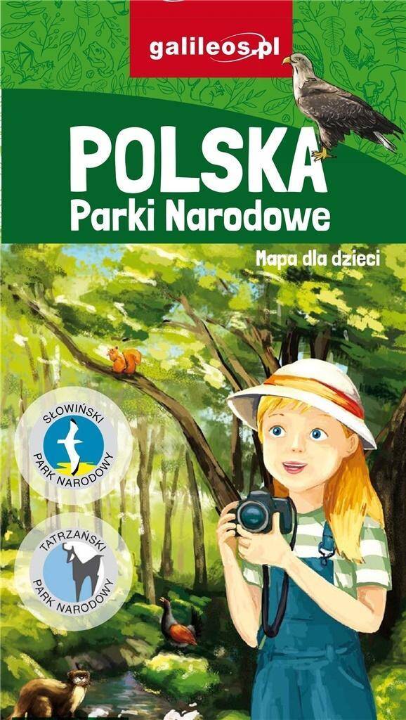 Polska. Parki Narodowe + mega kolorowanka