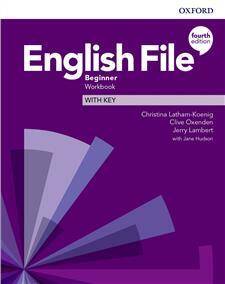 English File Fourth Edition Beginner Workbook with Key (ćwiczenia z kluczem 4E, 4th ed. czwarta edycja)