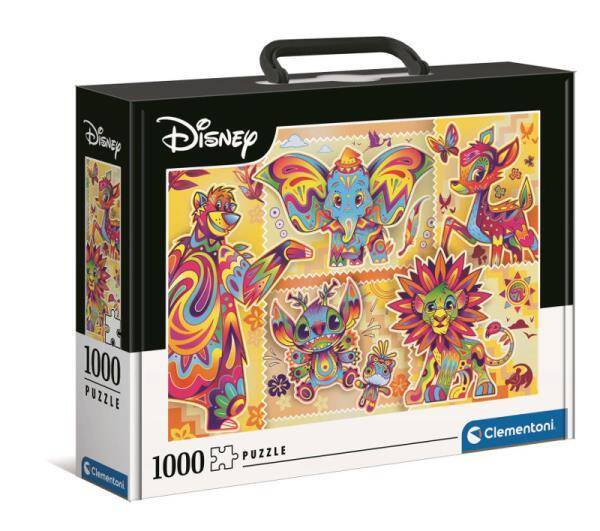 Clementoni Puzzle 1000el w walizce Disney Classic 39677
