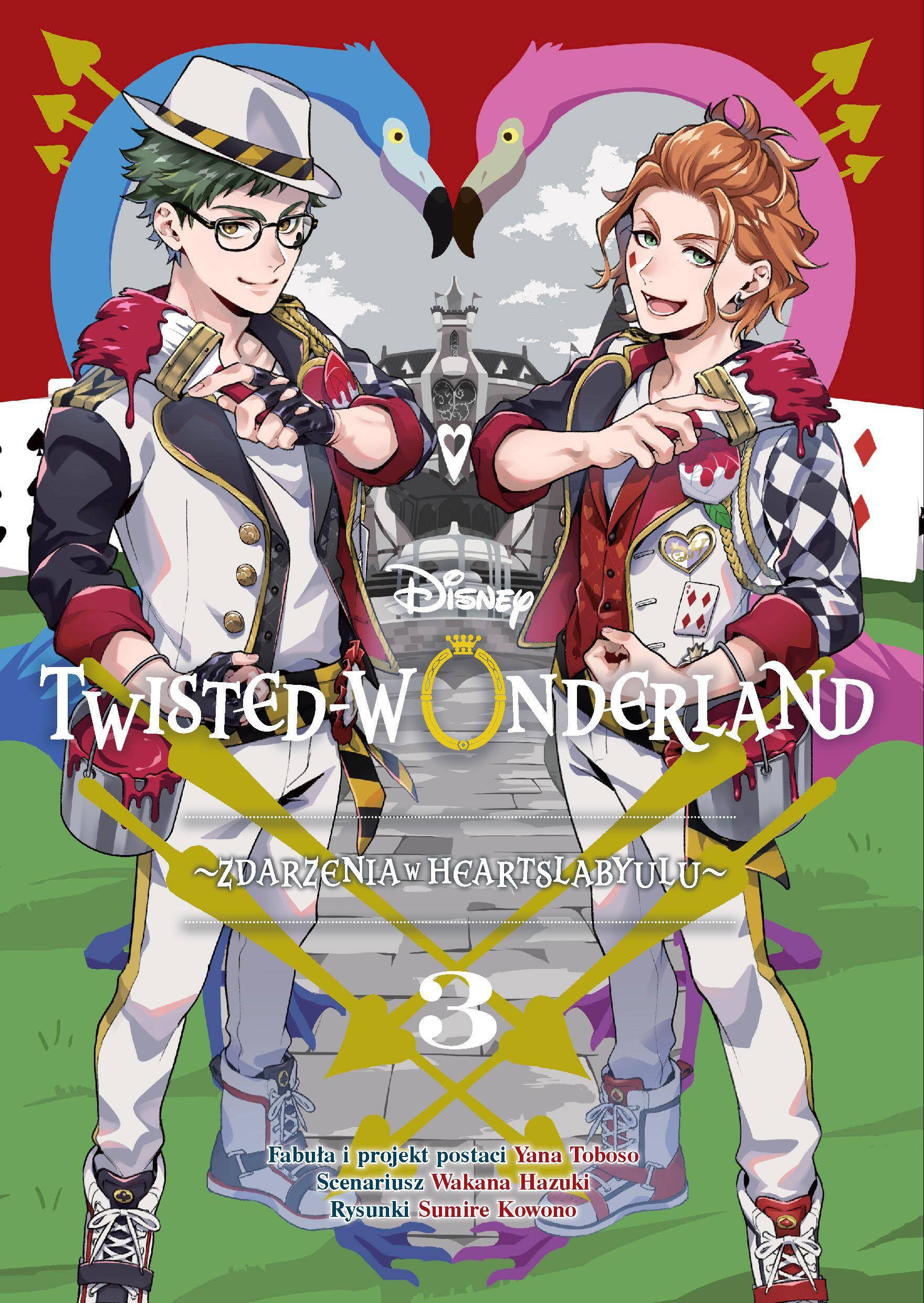 Zdarzenia w Heartslabyulu. Manga Twisted-Wonderland. Tom 3