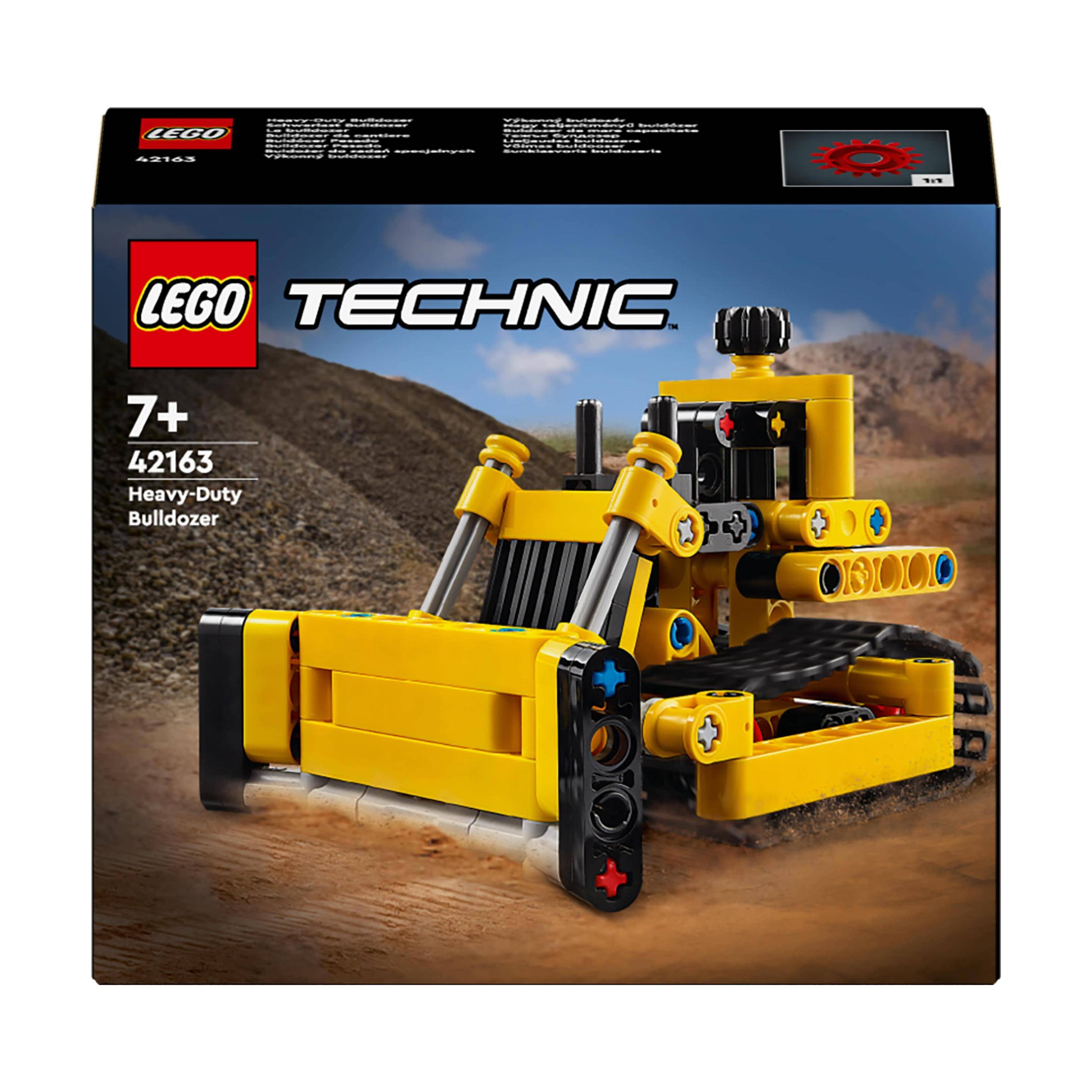 LEGO ®42163 TECHNIC Buldożer do zadań specjalnych p4. 195 elementów.