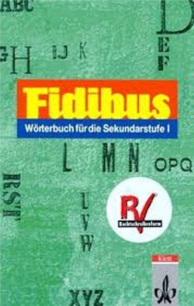 Fidibus. Wörterbuch für die Sekundarstufe I