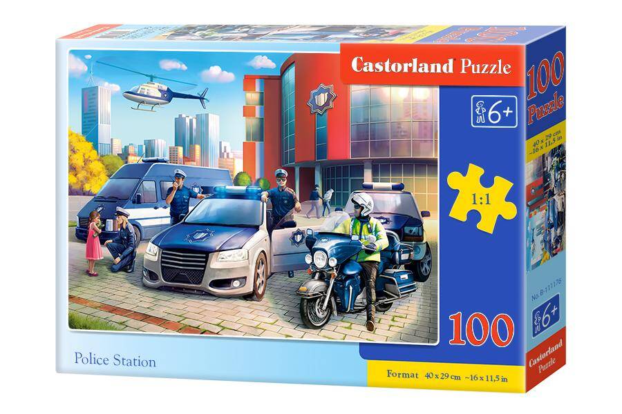 Puzzle 100 Komisariat policji B-111176