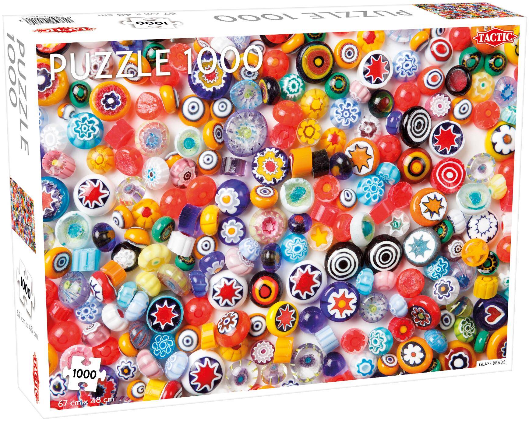 Puzzle 1000 Patterns Glass Beads Pattern