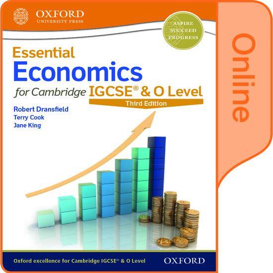 Essential Economics for Cambridge IGCSE & O Level: Online Student Book (Third Edition)