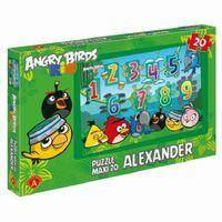 Puzzle 20 Maxi Cyferki - Angry Birds