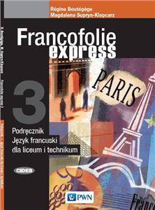 Francofolie express 3 Podręcznik  szkoła ponadpodstawowa (PP)