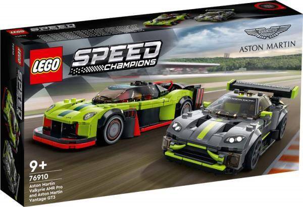 LEGO ®SPEED CHAMPIONS Aston Martin Valkyrie AMR PRO i Aston Martin Vantage GT3 76910 (592 el.) 9+