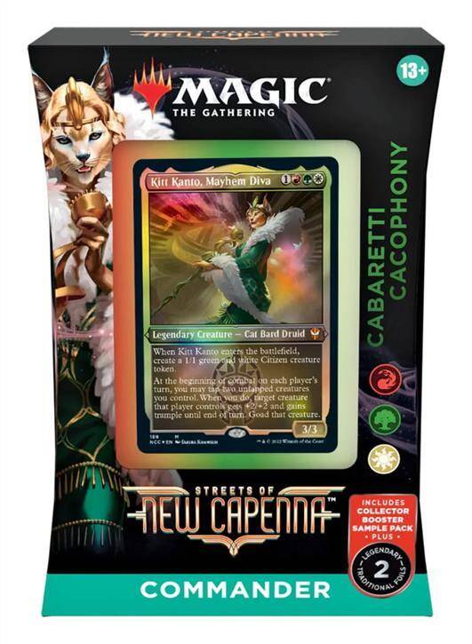 Magic the Gathering Streets of New Capenna Cabaretti Cacophony Commander Deck