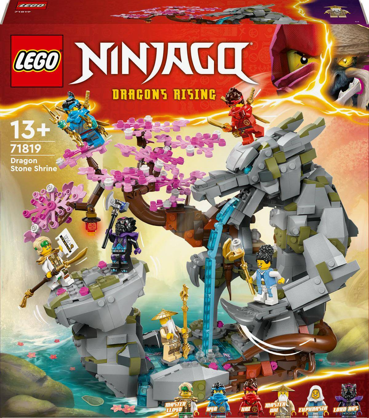 LEGO® 71819 NINJAGO Świątynia Smoczego Kamienia (1212 elementów)