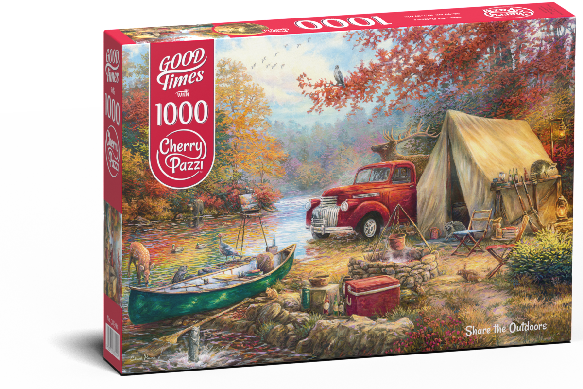 Puzzle 1000 Cherry Pazzi Share the Outdoors