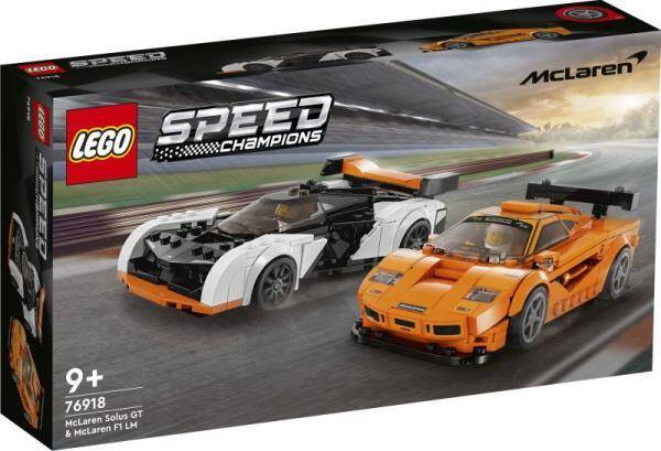 LEGO® Speed Champions McLaren Solus GT i McLaren F1 LM 76916 (581 el.) 9+