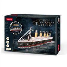 Puzzle 3D LED Titanic 266 elementów
