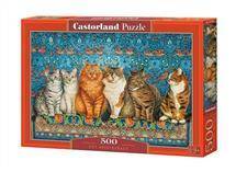 Puzzle 500 Arystokracja wśród kotów